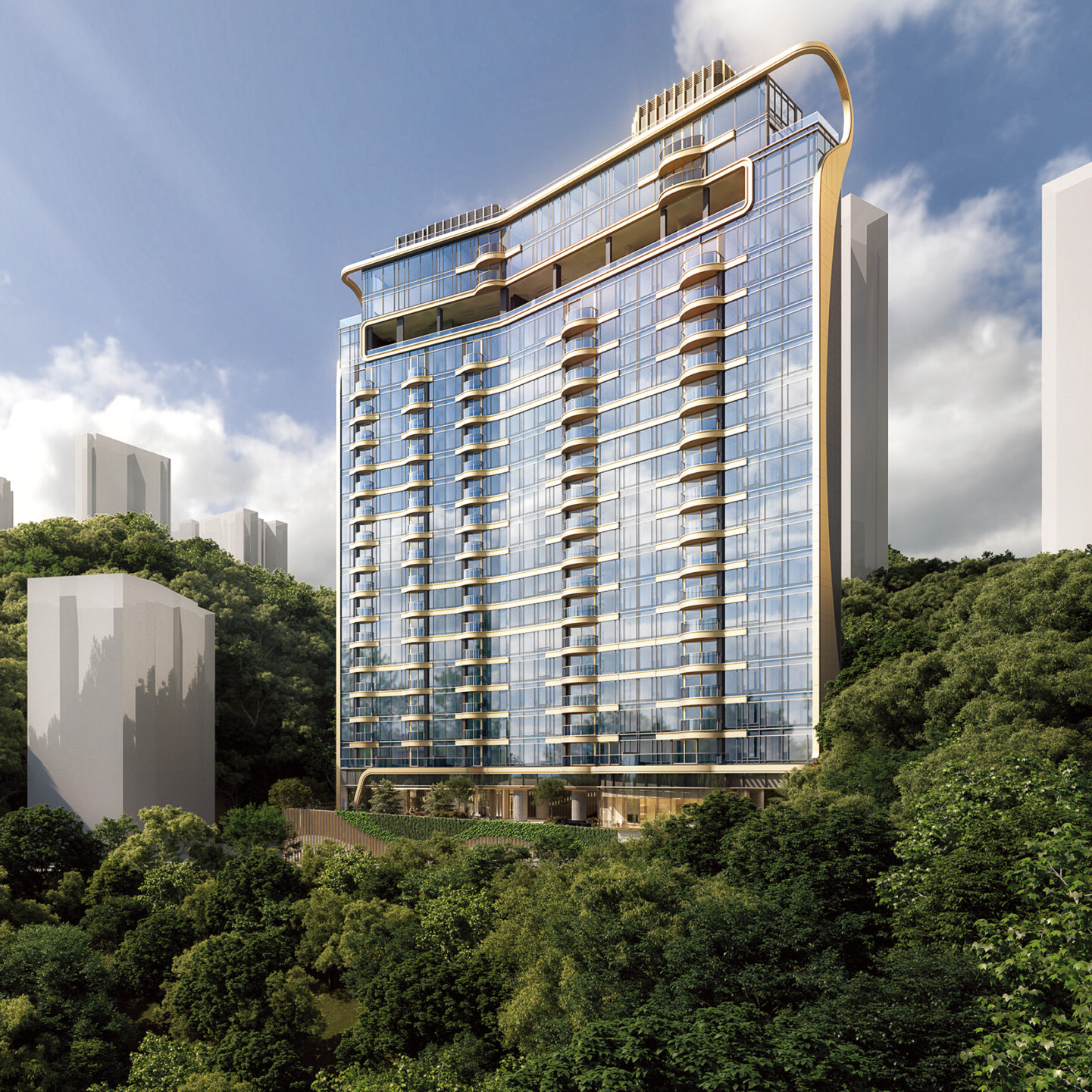 Proposed Residential Development at Inland Lot No.9076 135 Tai Hang Road, Hong Kong.